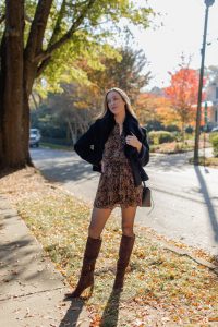 knee high boots for dresses